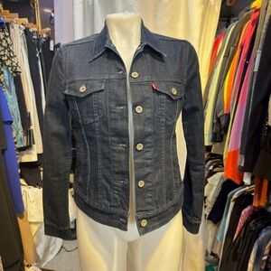 Levi's Dark Blue Jean Jacket for Women